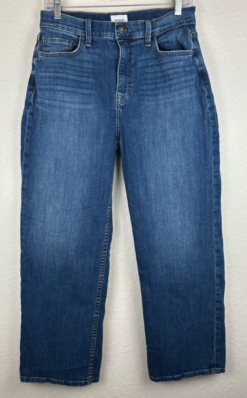 Hudson NOA Boyfriend Straight Crop Jeans Size 29
